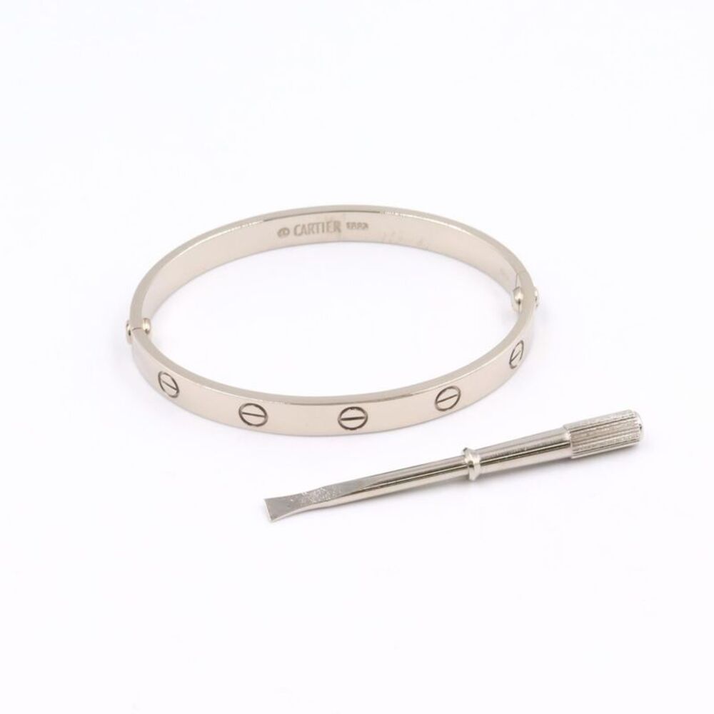 Cartier Love Bracelet K18WG White Gold - Picture 6 of 7